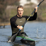 Load image into Gallery viewer, Férfi hosszú ujjú, Tecnostretch™ Performance evezős aláöltözet - Zöld, evezés közben