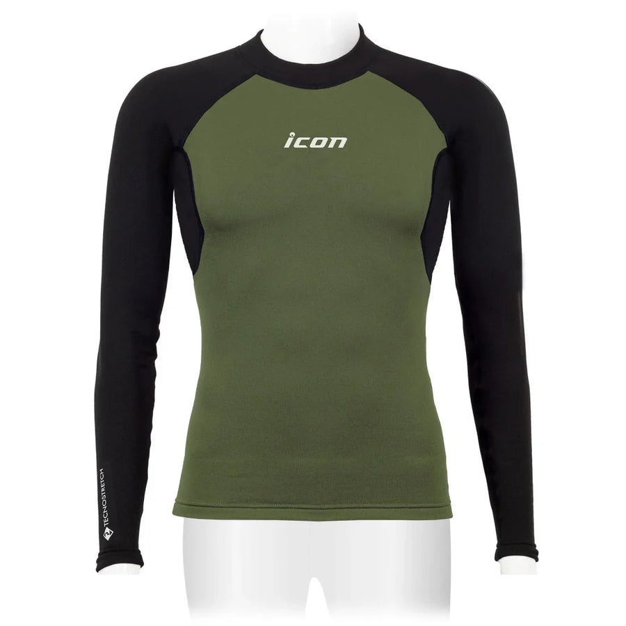 Herre ICON Tecnostretch™ langærmet baselayer